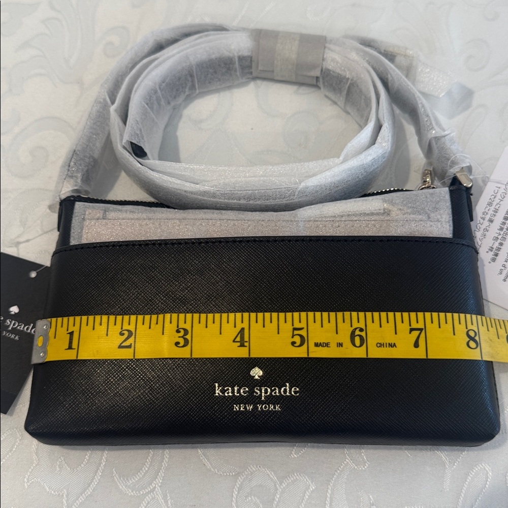♠️Kate Spade Black Crossbody Bag w/ Removable Pouch - Picture 13 of 15